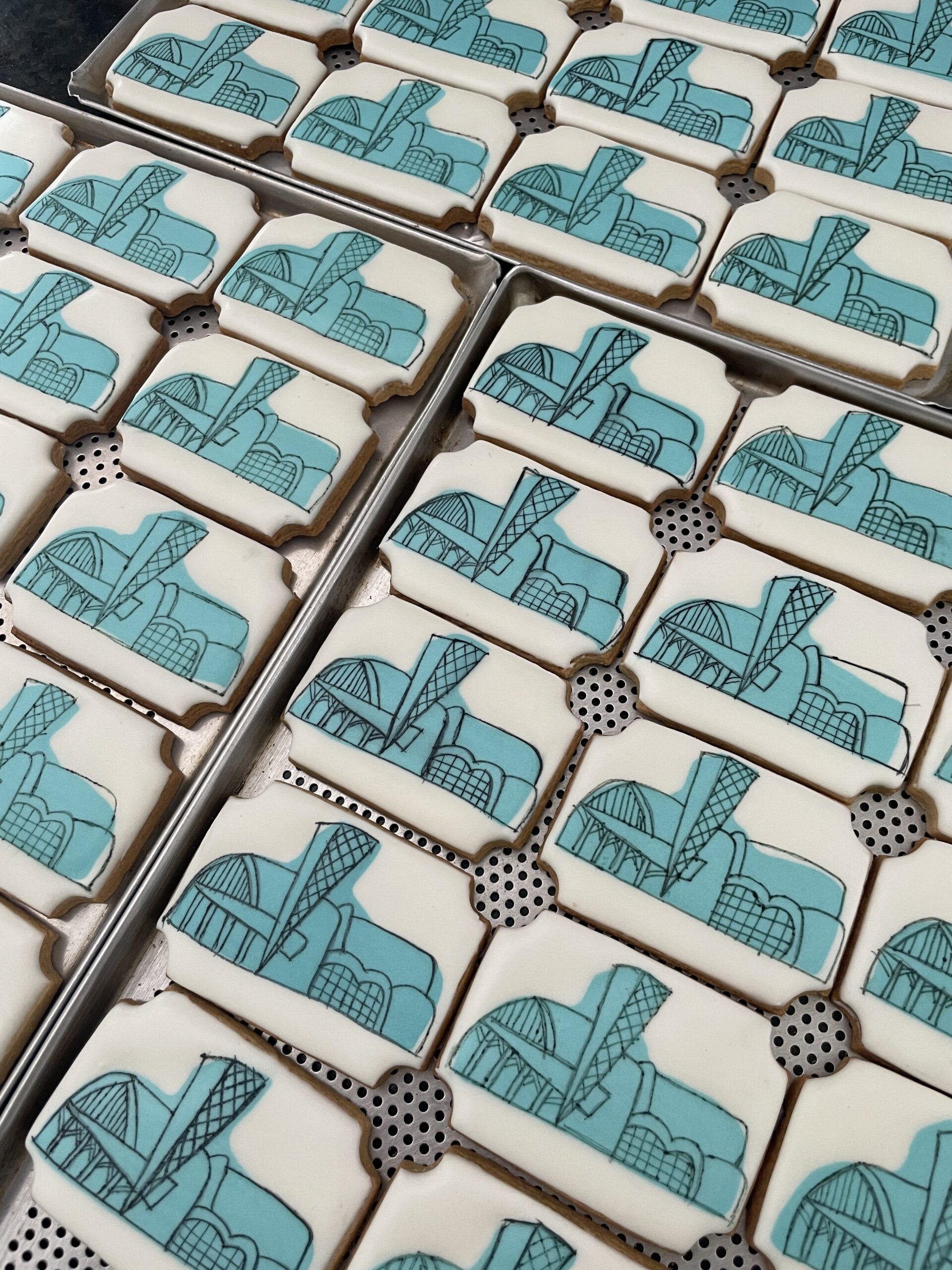 Biscoito IGREJA PAMPULHA pintado a mão