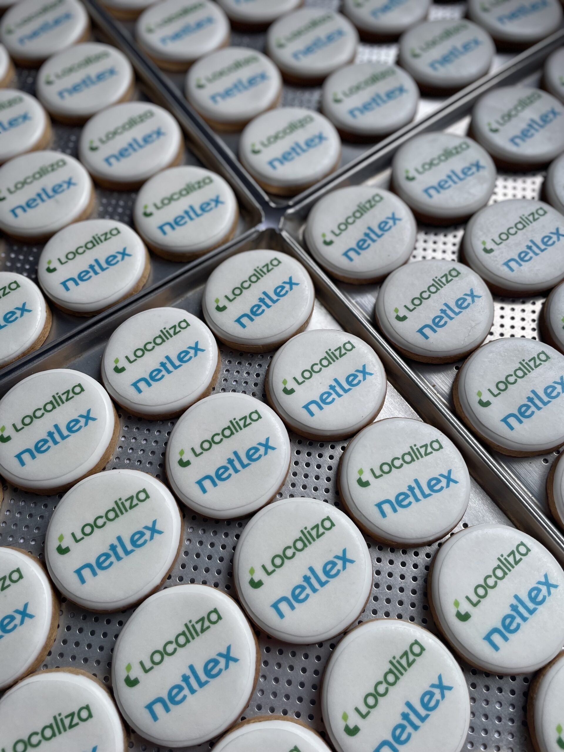 Biscoito com Logo comestível