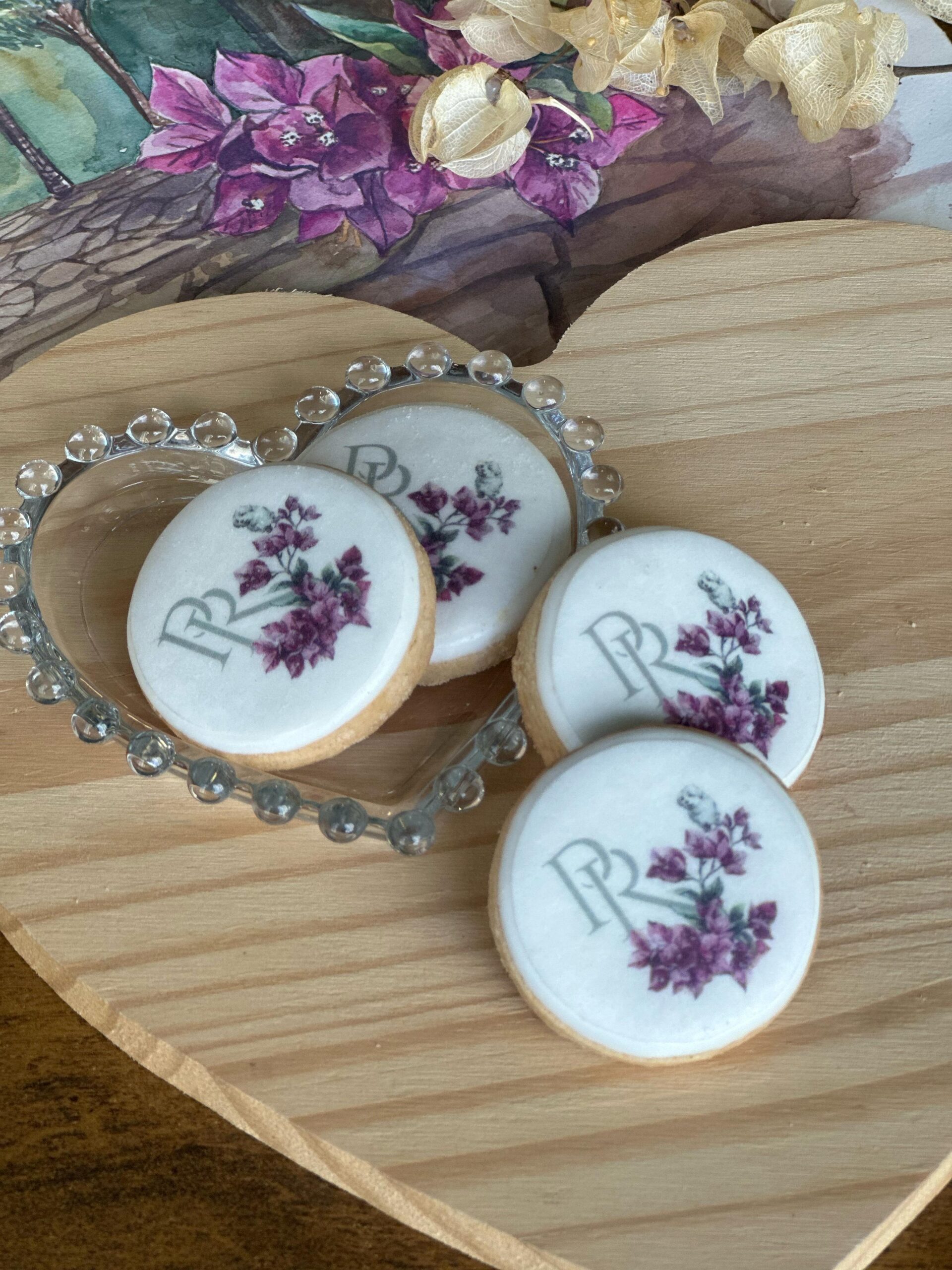 Biscoitos para casamento